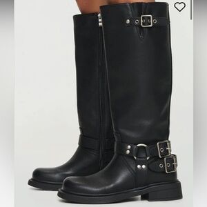 BILLINI KAYLEN RIDING BOOTS BLACK